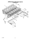 Diagram for 10 - Upper Rack And Track