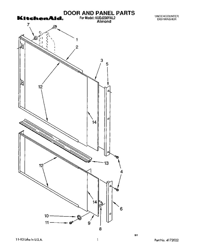 Diagram for KUDJ230YAL2