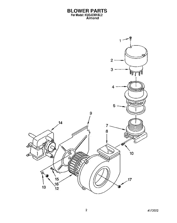 Diagram for KUDJ230YAL2