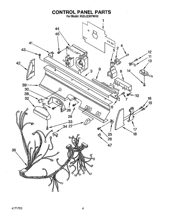 Diagram for KUDJ230YWH0