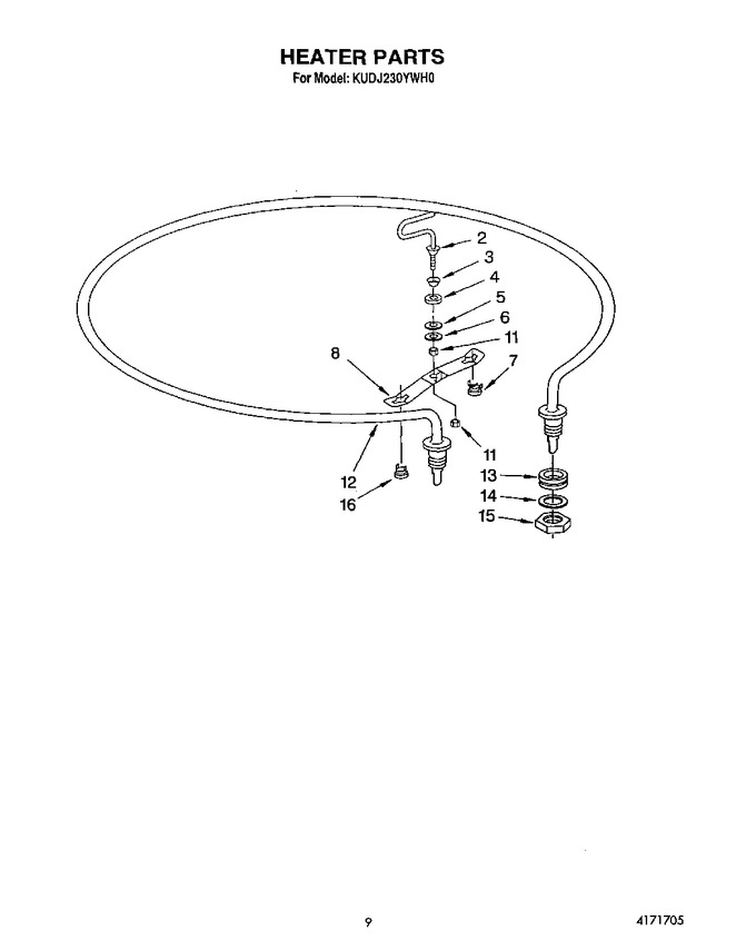 Diagram for KUDJ230YWH0