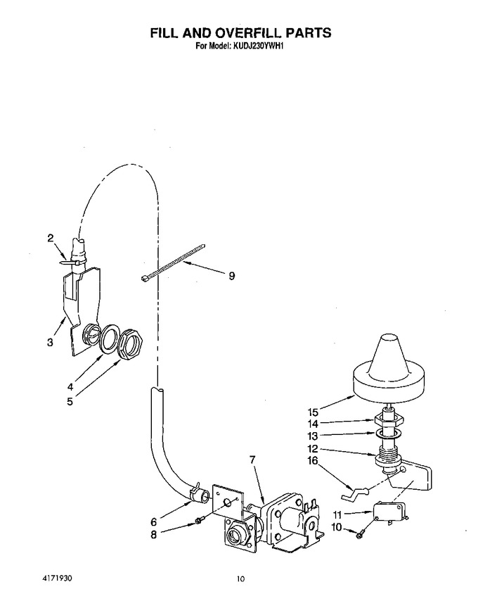 Diagram for KUDJ230YWH1