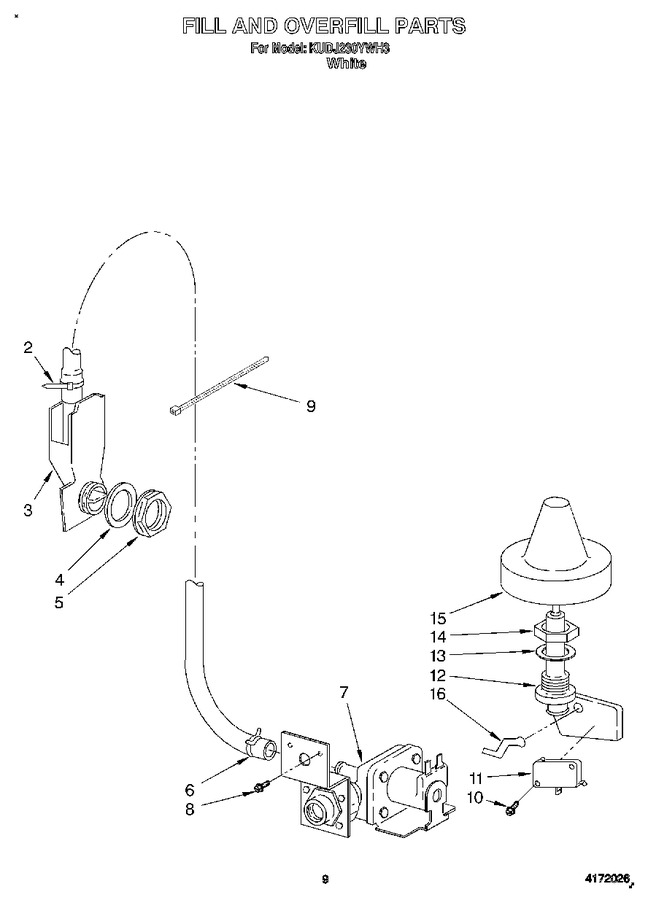 Diagram for KUDJ230YWH3