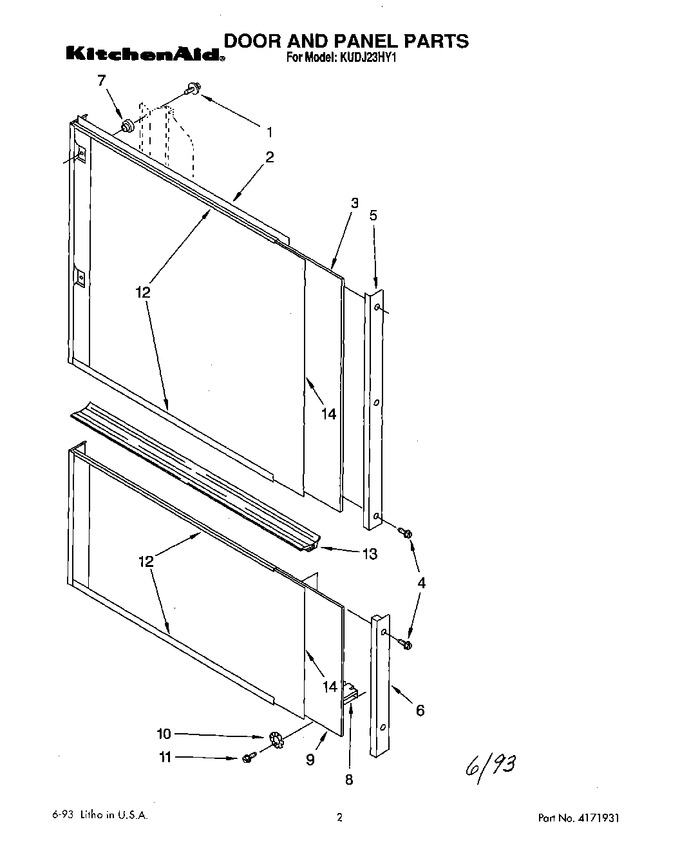 Diagram for KUDJ23HY1