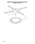 Diagram for 05 - Lower Washarm And Strainer