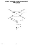 Diagram for 04 - Lower Washarm And Strainer Parts