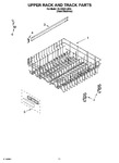 Diagram for 09 - Upper Rack And Track Parts