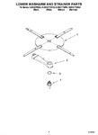 Diagram for 04 - Lower Washarm And Strainer Parts