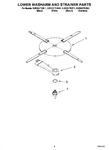 Diagram for 04 - Lower Washarm And Strainer Parts