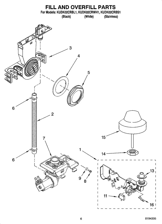 Diagram for KUDK02CRBL1