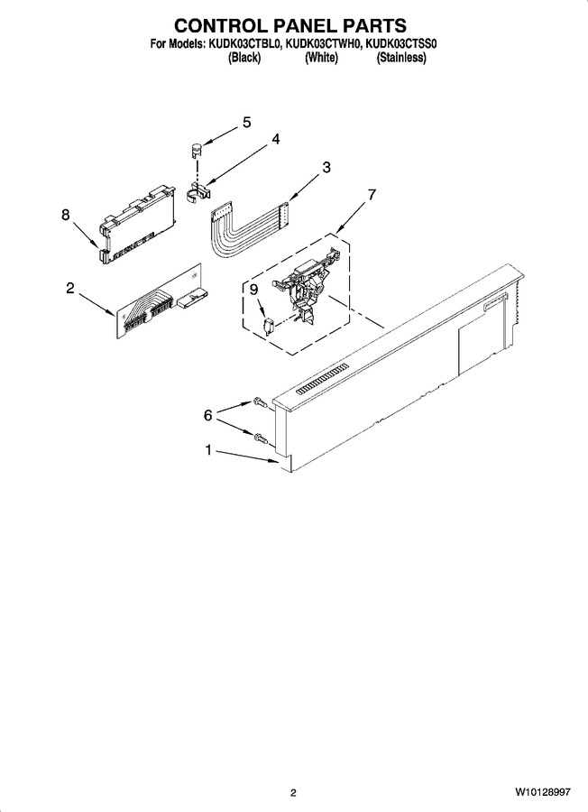 Diagram for KUDK03CTWH0