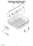 Diagram for 09 - Upper Rack And Track Parts