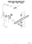 Diagram for 10 - Upper Wash And Rinse Parts