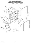 Diagram for 05 - Tub And Frame Parts