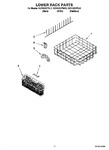 Diagram for 10 - Lower Rack Parts