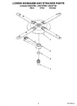 Diagram for 04 - Lower Washarm And Strainer Parts