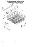 Diagram for 09 - Upper Rack And Track Parts