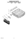 Diagram for 11 - Lower Rack Parts, Optional Parts (not Included)