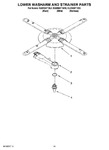 Diagram for 11 - Lower Washarm And Strainer Parts, Optional Parts (not Included)