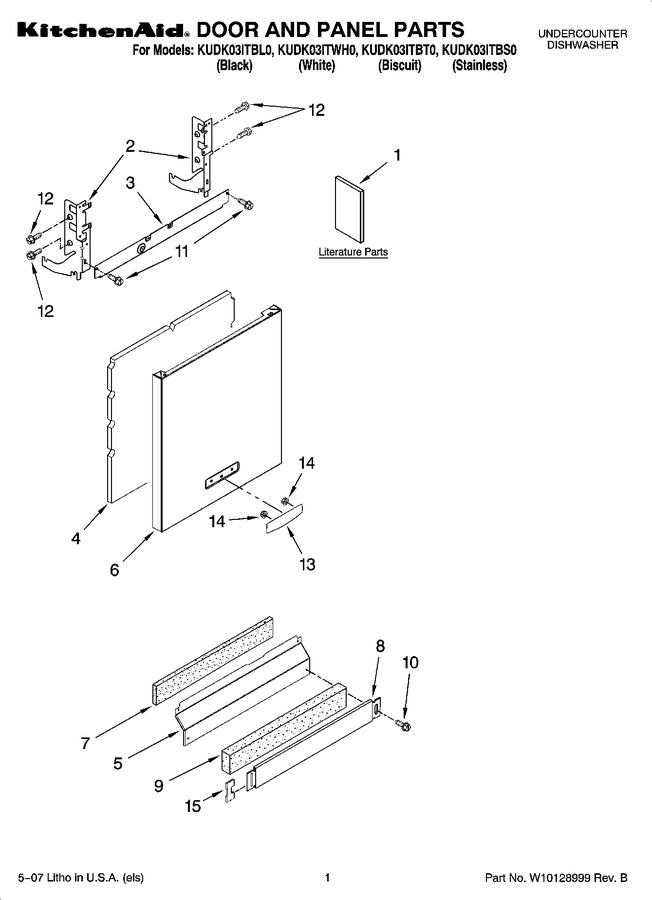 Diagram for KUDK03ITWH0