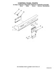 Diagram for 02 - Control Panel Parts