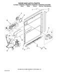 Diagram for 03 - Door And Latch Parts