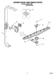 Diagram for 10 - Upper Wash And Rinse Parts