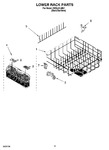 Diagram for 11 - Lower Rack Parts