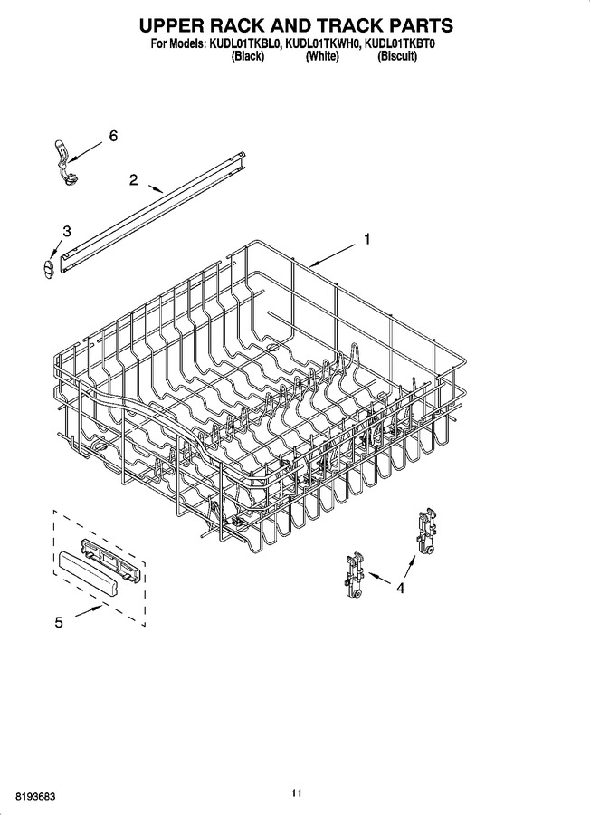 Diagram for KUDL01TKWH0