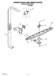 Diagram for 10 - Upper Wash And Rinse Parts