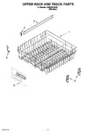 Diagram for 09 - Upper Rack And Track Parts