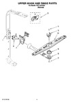 Diagram for 07 - Upper Wash And Rinse Parts