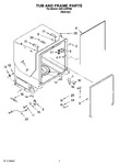 Diagram for 07 - Tub And Frame Parts