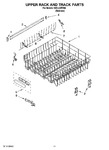 Diagram for 09 - Upper Rack And Track Parts