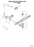 Diagram for 10 - Upper Wash And Rinse Parts