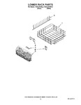 Diagram for 10 - Lower Rack Parts