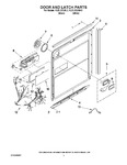 Diagram for 03 - Door And Latch Parts