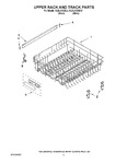 Diagram for 09 - Upper Rack And Track Parts