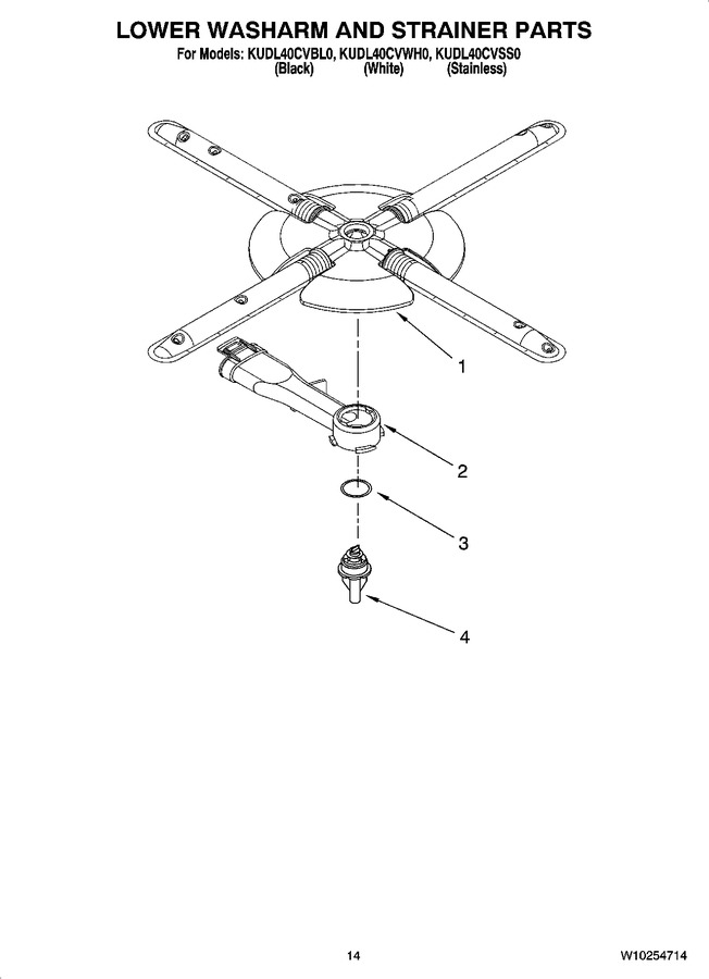 Diagram for KUDL40CVBL0