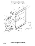 Diagram for 03 - Door And Latch Parts