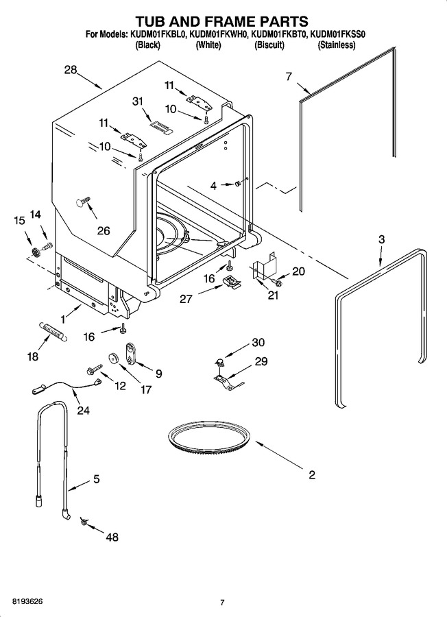 Diagram for KUDM01FKSS0