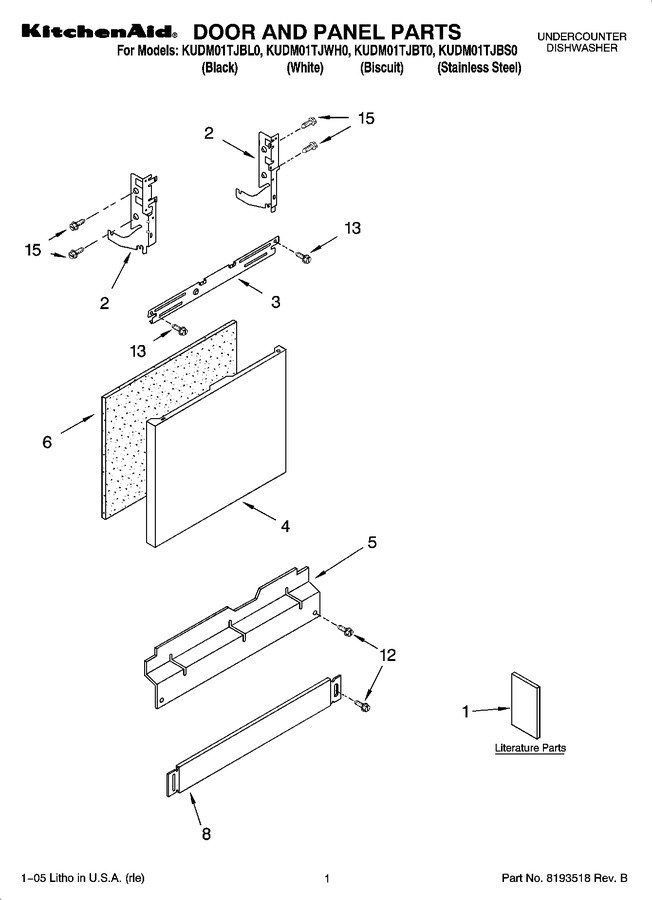 Diagram for KUDM01TJBL0