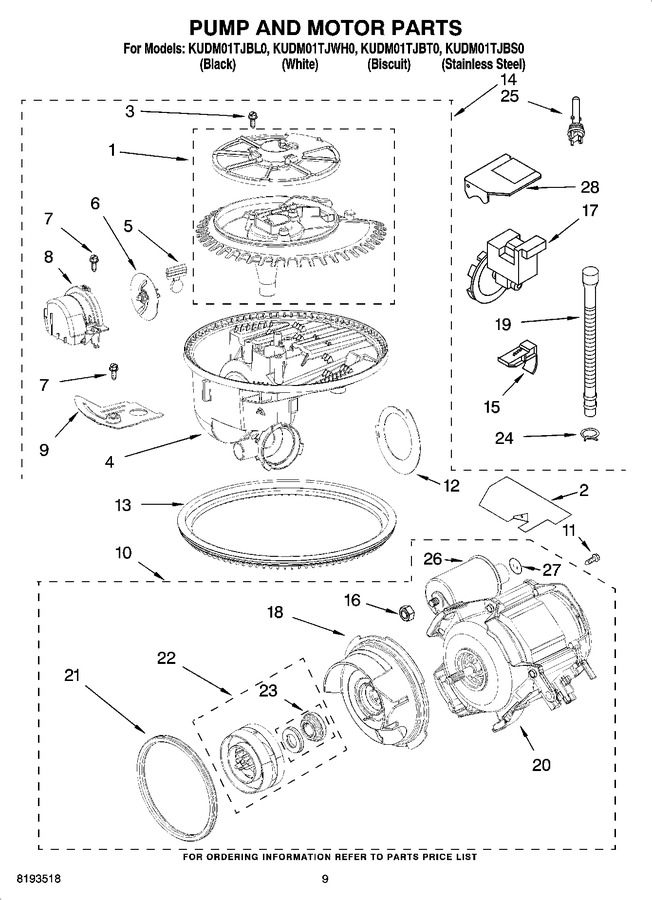 Diagram for KUDM01TJBL0