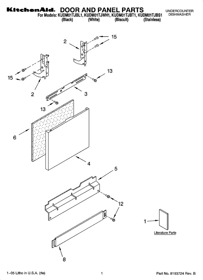 Diagram for KUDM01TJBL1