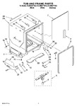 Diagram for 07 - Tub And Frame Parts