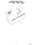 Diagram for 02 - Control Panel Parts