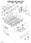 Diagram for 09 - Upper Rack And Track Parts