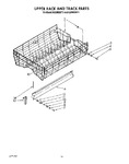 Diagram for 11 - Upper Rack And Track