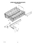 Diagram for 11 - Upper Rack And Track