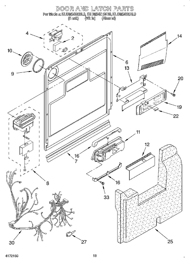 Diagram for KUDM24SEWH0